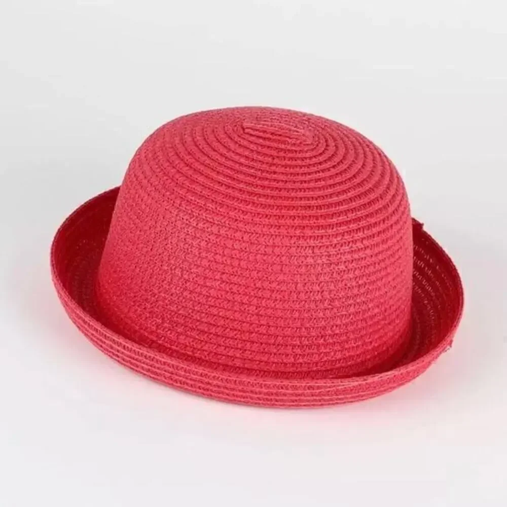 New Toddler girl summer straw hats 12- 24 months